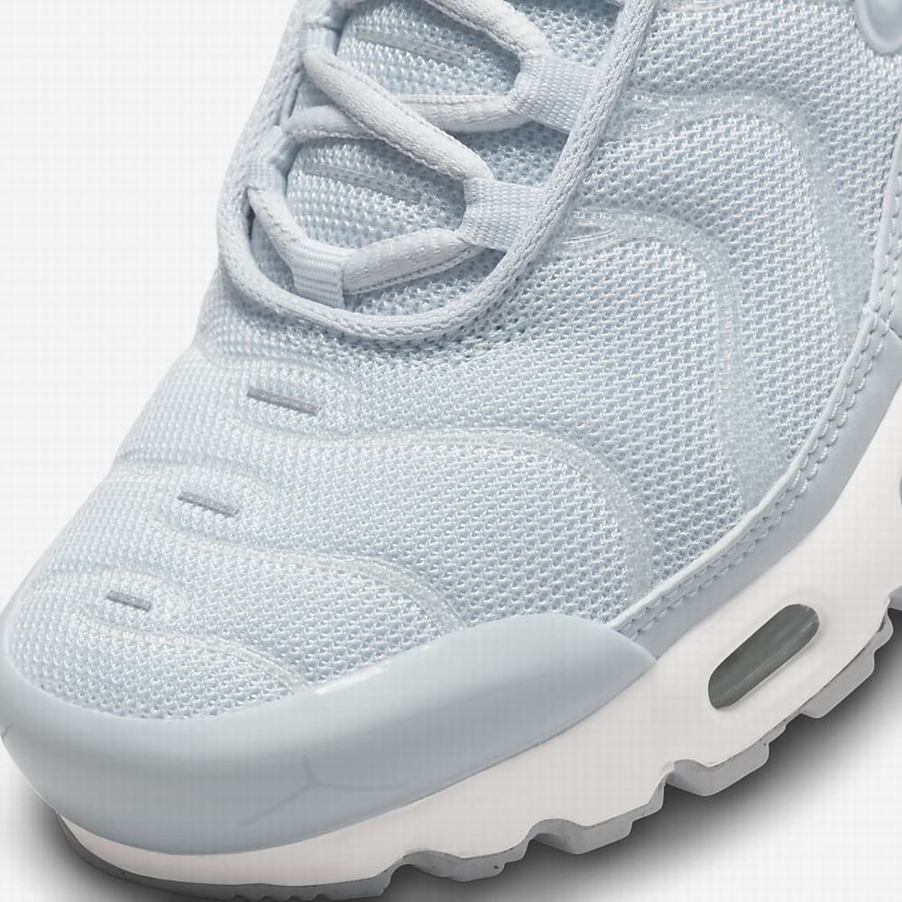 Tenisky Nike Air Max Plus Detske Platina Siva Biele Čierne | SK876130