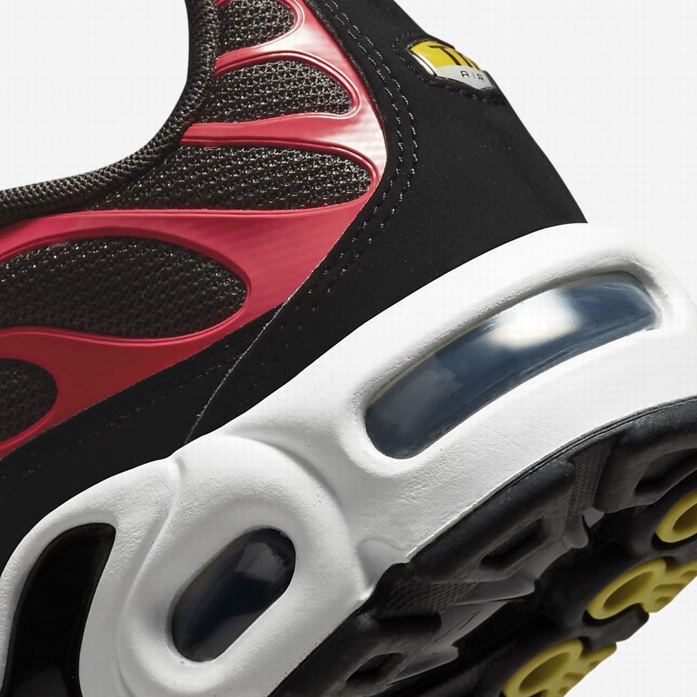 Tenisky Nike Air Max Plus Detske Siva Červené Biele Čierne | SK098742