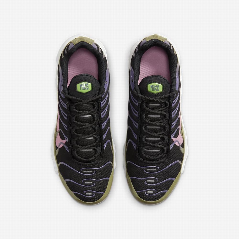 Tenisky Nike Air Max Plus Detske Čierne Nachový Ruzove | SK036725