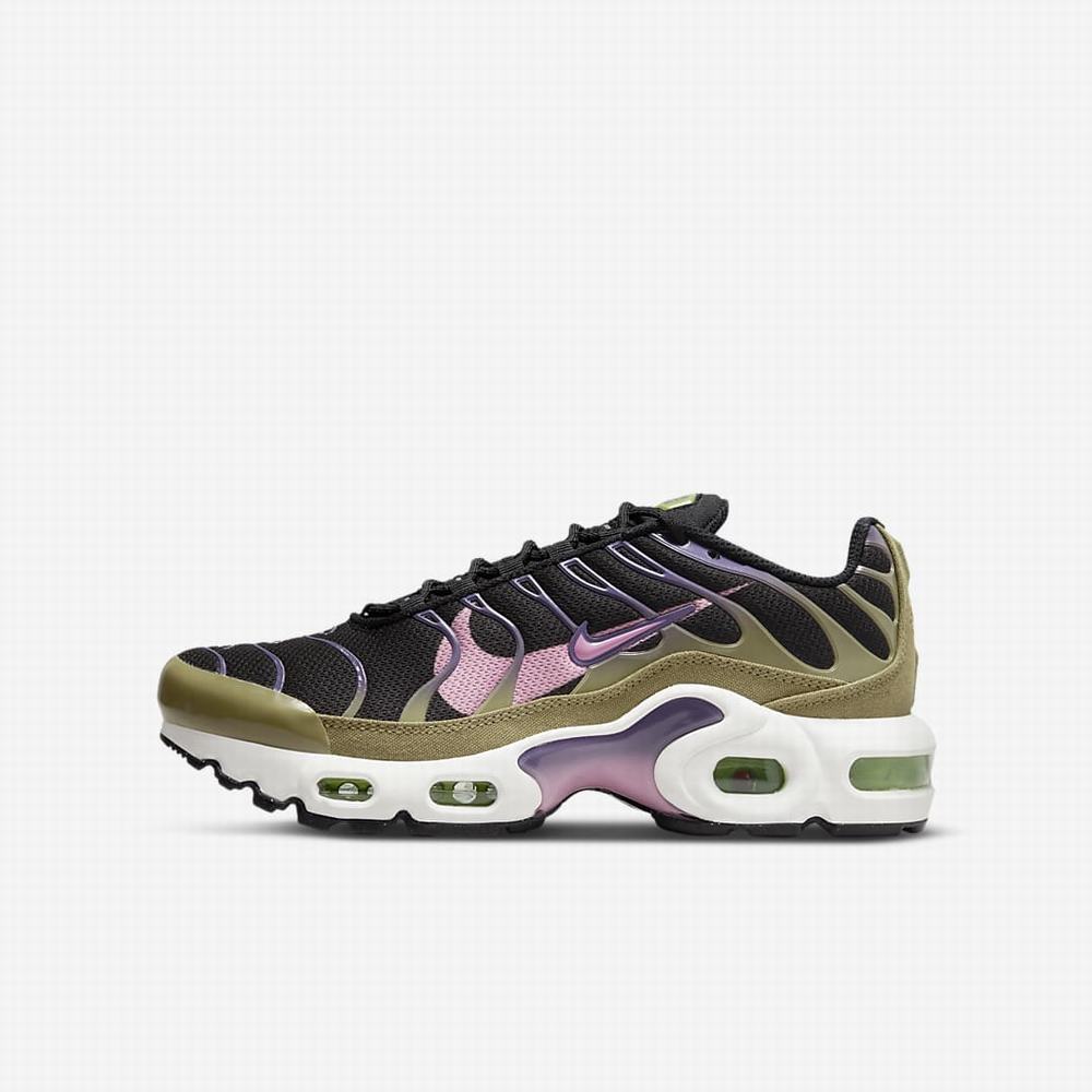 Tenisky Nike Air Max Plus Detske Čierne Nachový Ruzove | SK036725