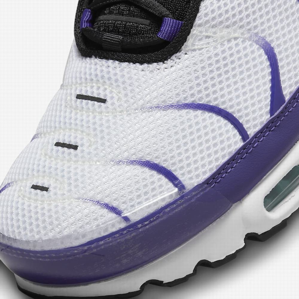 Tenisky Nike Air Max Plus Panske Biele Nachový Tyrkysové Čierne | SK746892