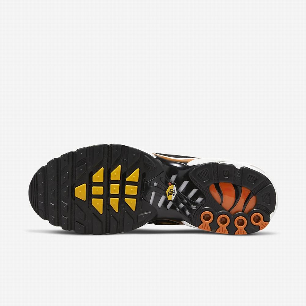 Tenisky Nike Air Max Plus Panske Oranžové Čierne Biele Zlate | SK925081