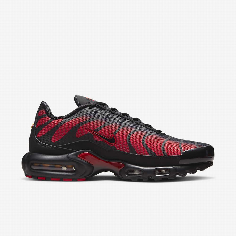 Tenisky Nike Air Max Plus Panske Červené Čierne | SK321486