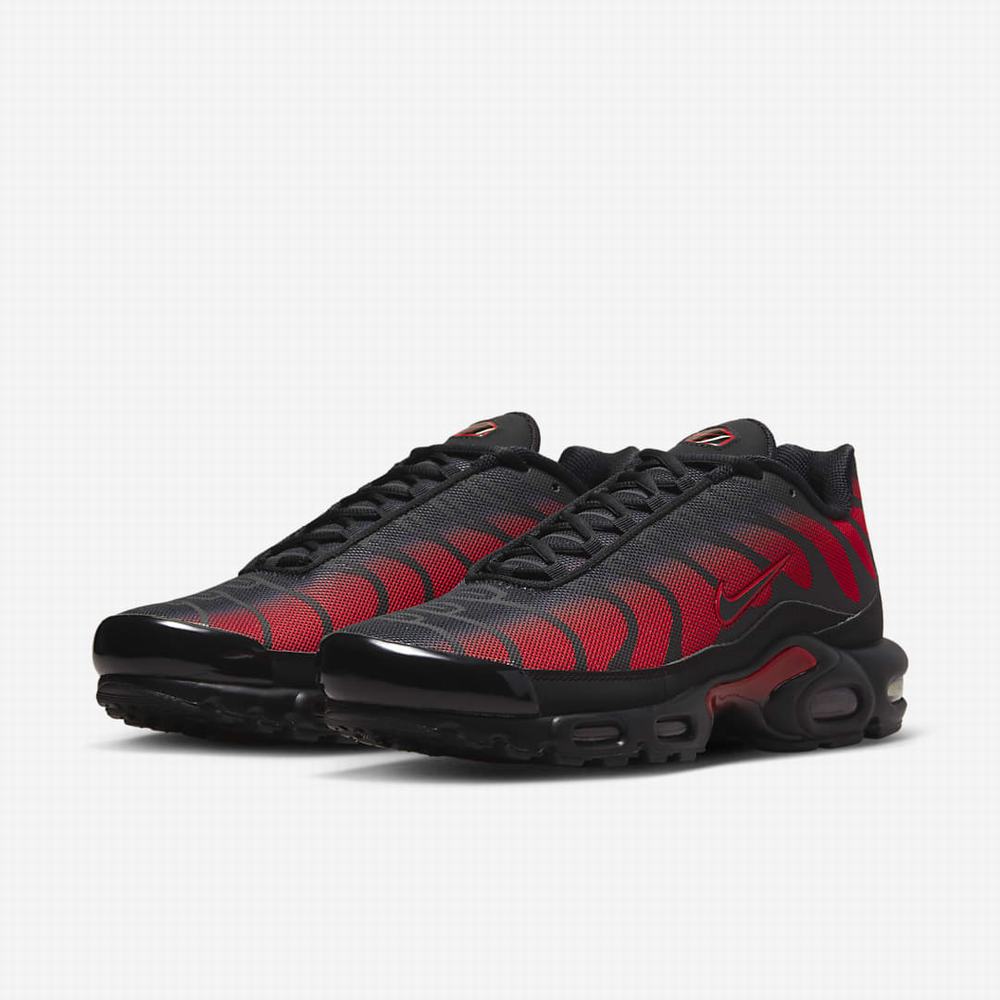 Tenisky Nike Air Max Plus Panske Červené Čierne | SK321486