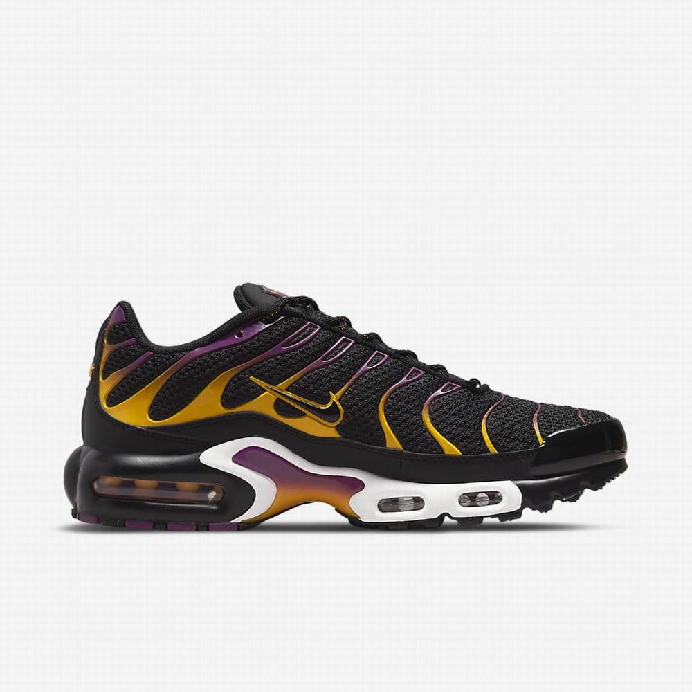 Tenisky Nike Air Max Plus Panske Čierne Zlate Čierne | SK203471