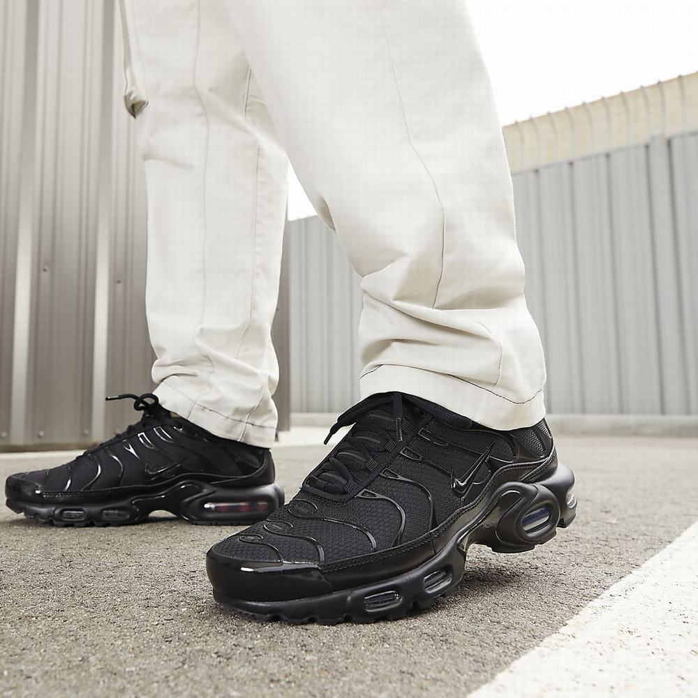 Tenisky Nike Air Max Plus Panske Čierne | SK495078