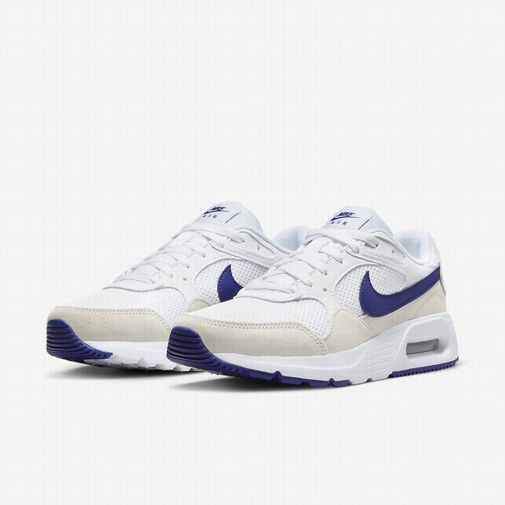 Tenisky Nike Air Max SC Damske Biele Kráľovská Modrá | SK608437