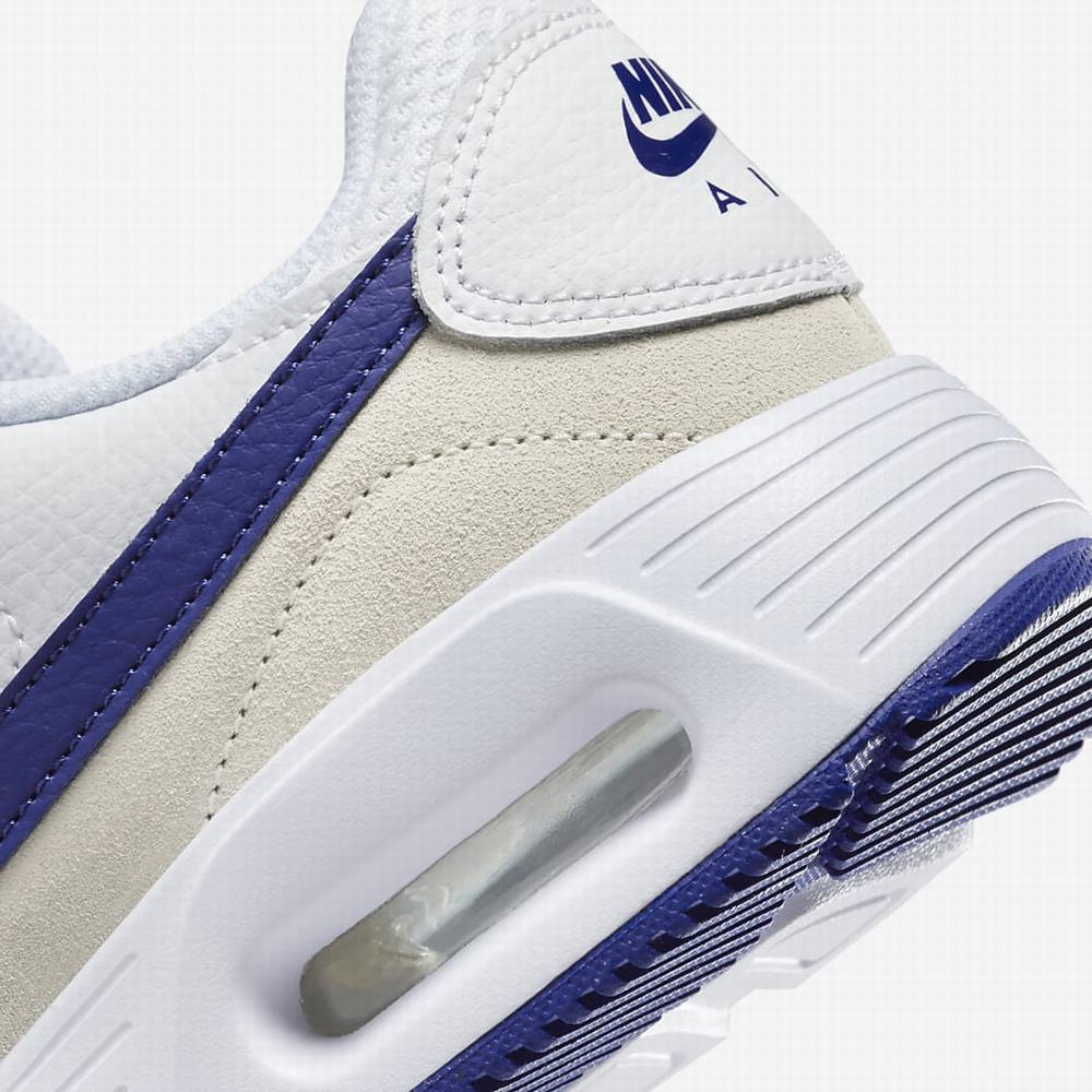 Tenisky Nike Air Max SC Damske Biele Kráľovská Modrá | SK608437