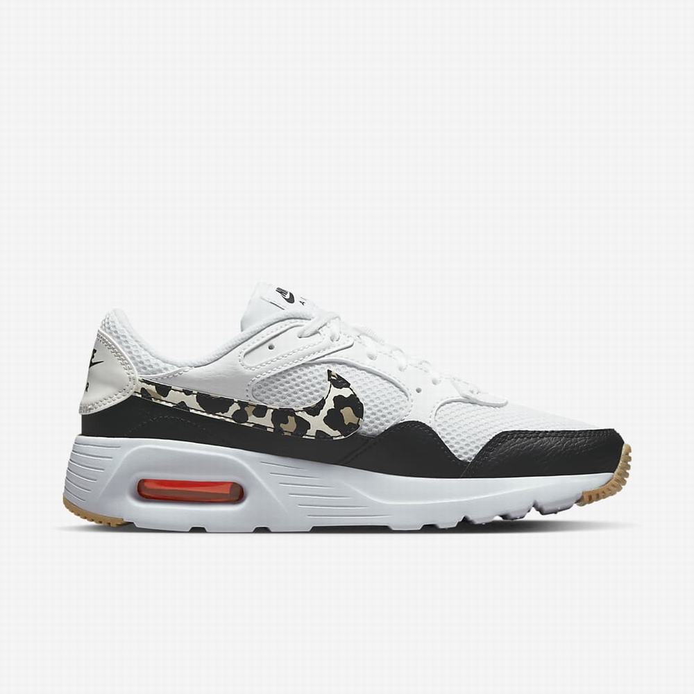 Tenisky Nike Air Max SC Damske Biele Oranžové Metal Biele Čierne | SK609521