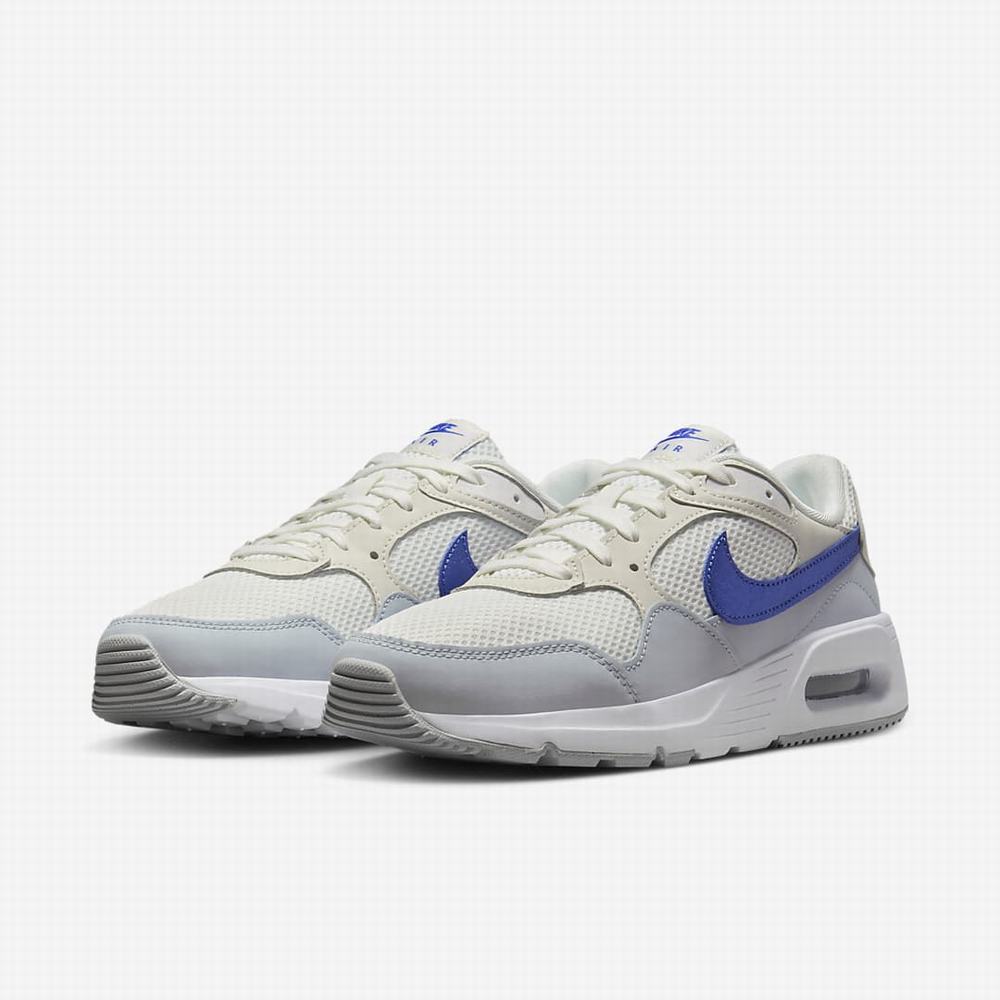 Tenisky Nike Air Max SC Damske Biele Platina Biele Modre | SK089472