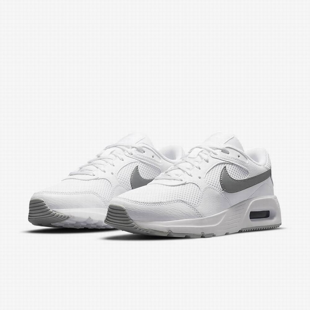 Tenisky Nike Air Max SC Damske Biele Platina Metal Platina | SK762314