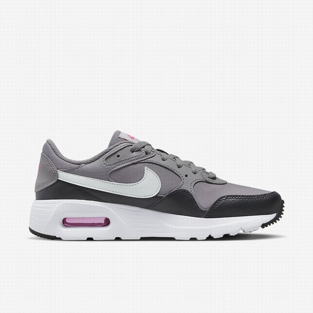 Tenisky Nike Air Max SC Damske Biele Čierne Svetlo Strieborne | SK179065