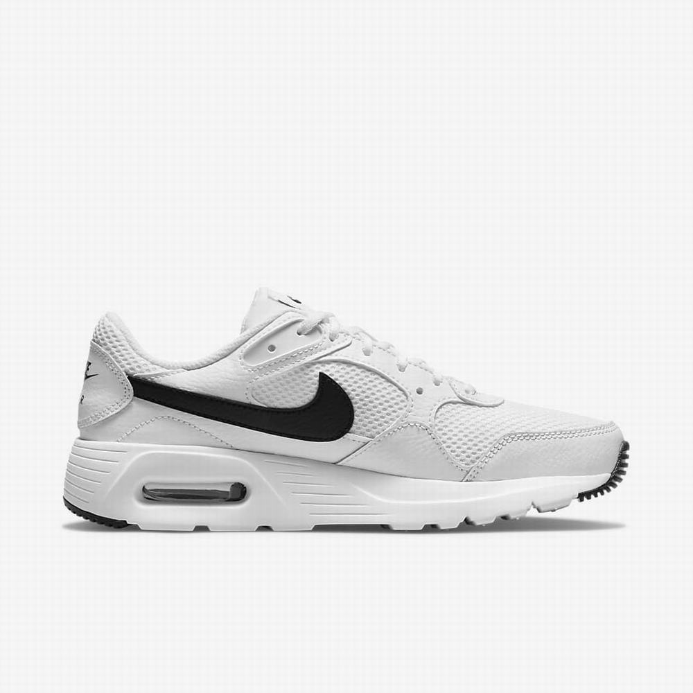 Tenisky Nike Air Max SC Damske Biele Čierne | SK593276