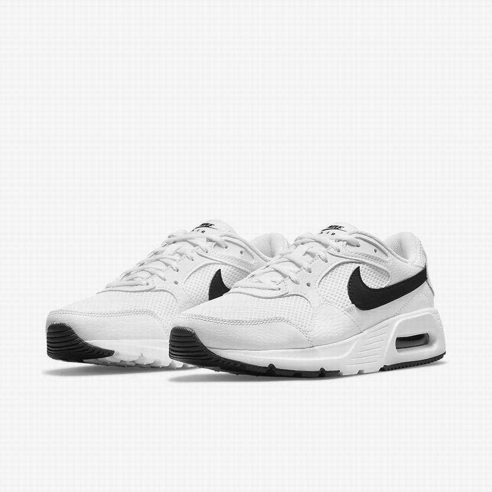 Tenisky Nike Air Max SC Damske Biele Čierne | SK593276