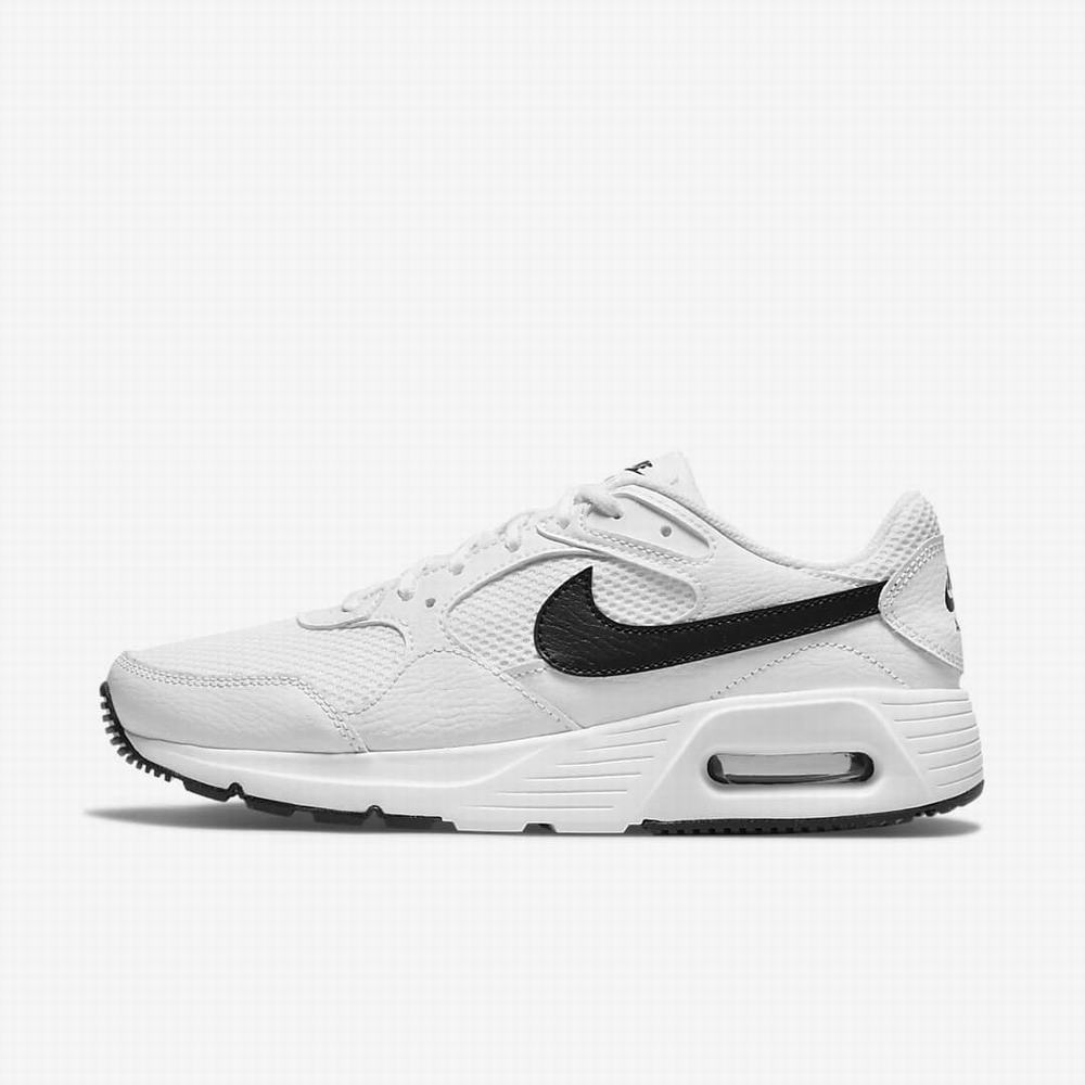 Tenisky Nike Air Max SC Damske Biele Čierne | SK593276