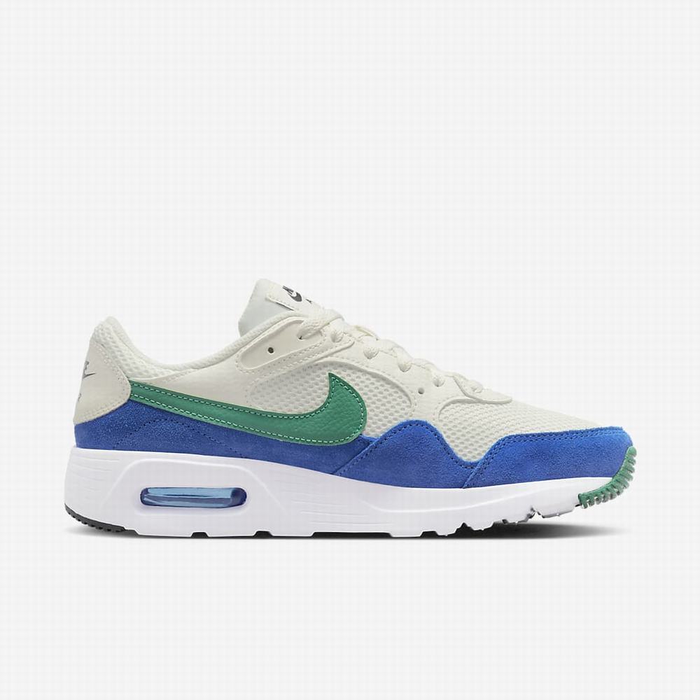 Tenisky Nike Air Max SC Damske Béžové Kráľovská Modrá Biele Zelene | SK670391