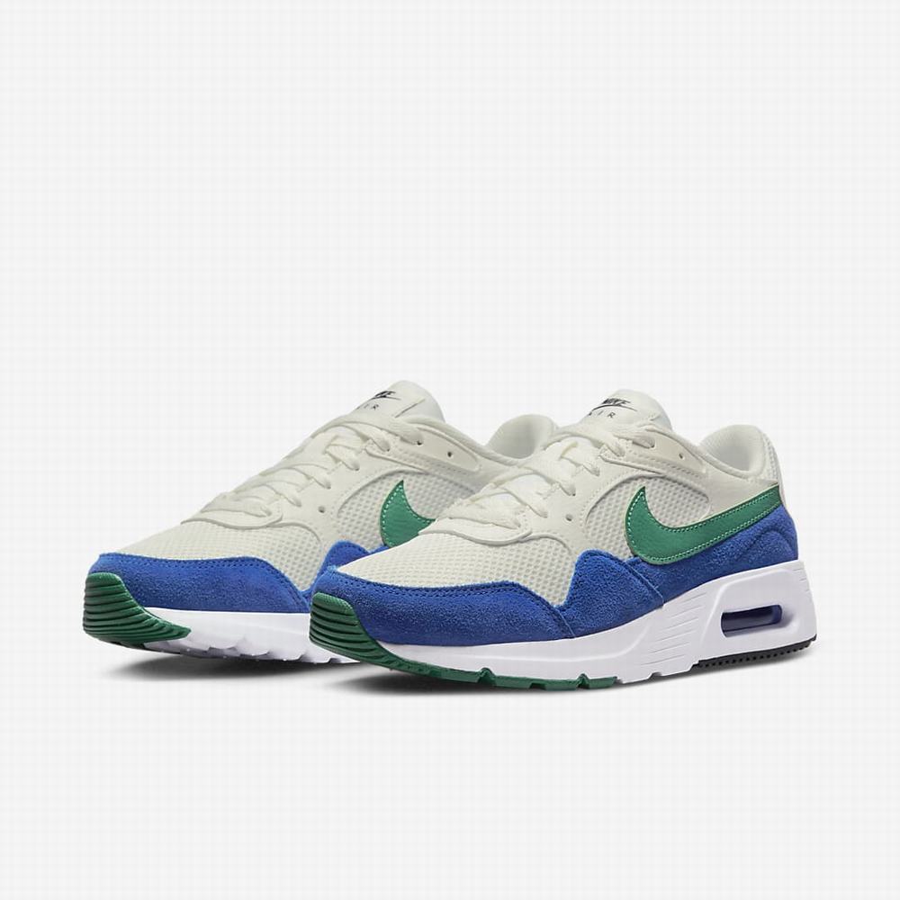 Tenisky Nike Air Max SC Damske Béžové Kráľovská Modrá Biele Zelene | SK670391