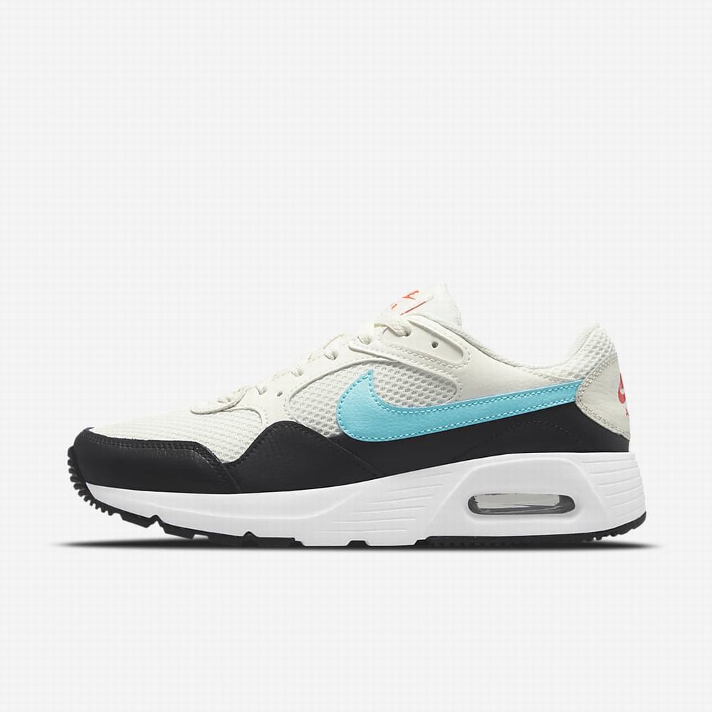 Tenisky Nike Air Max SC Damske Béžové Čierne Biele Tyrkysové Modre | SK920876