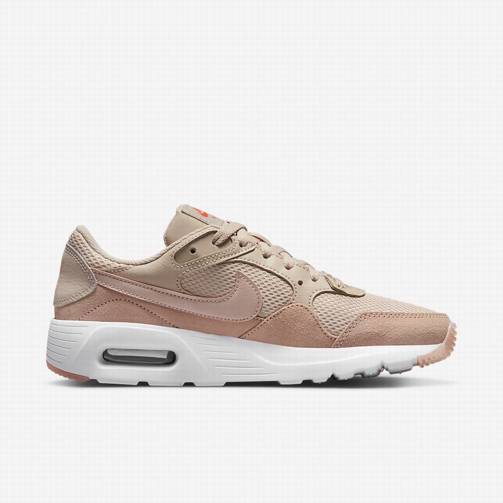 Tenisky Nike Air Max SC Damske Hnedožltý Siva Ruzove Biele Ruzove | SK509371