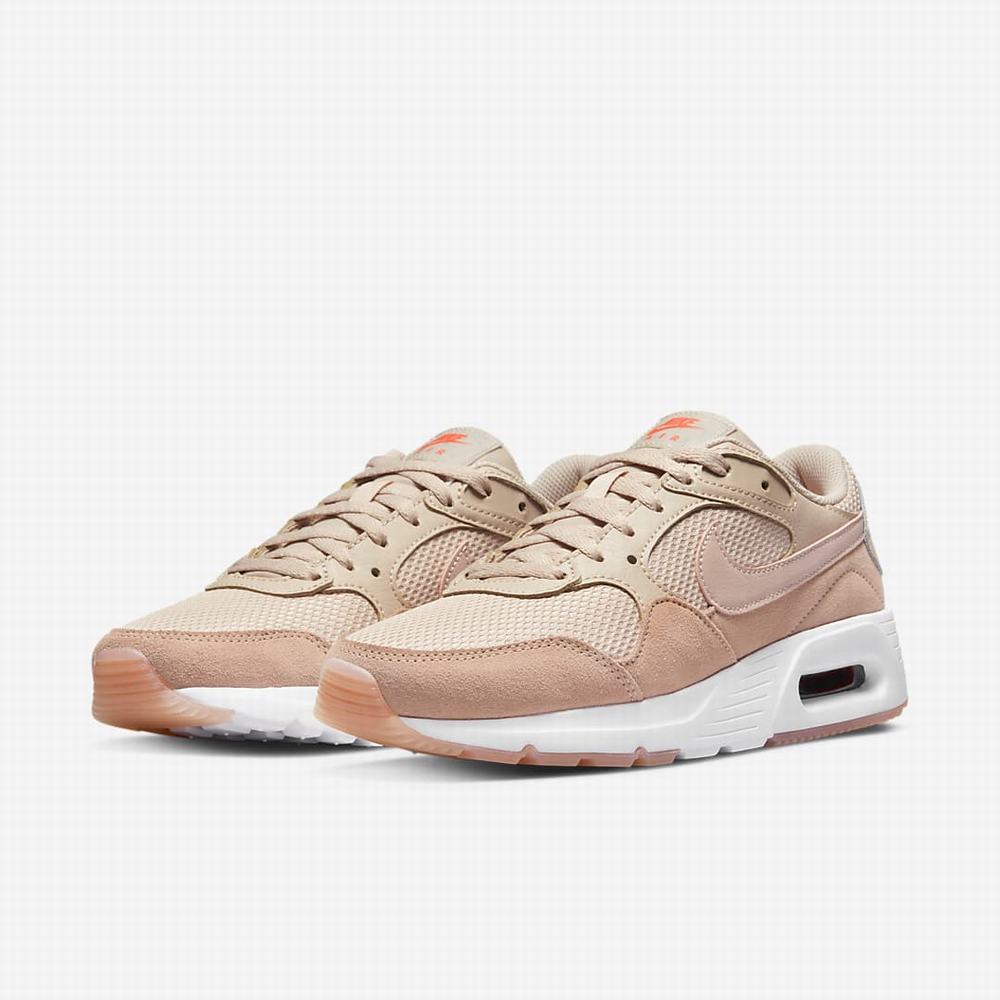 Tenisky Nike Air Max SC Damske Hnedožltý Siva Ruzove Biele Ruzove | SK509371