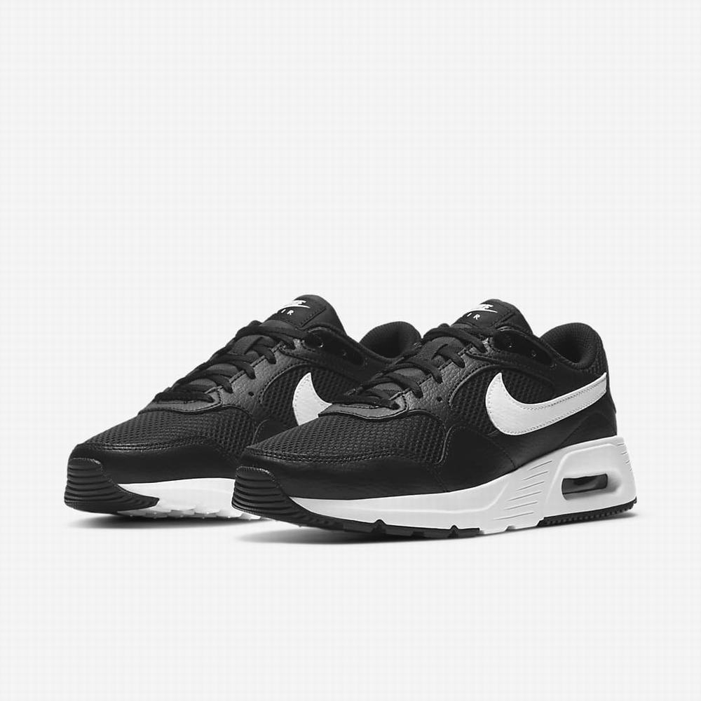 Tenisky Nike Air Max SC Damske Čierne Biele | SK310426