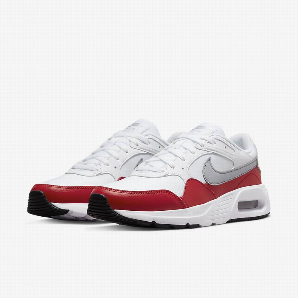 Tenisky Nike Air Max SC Panske Biele Červené Čierne Siva | SK602418