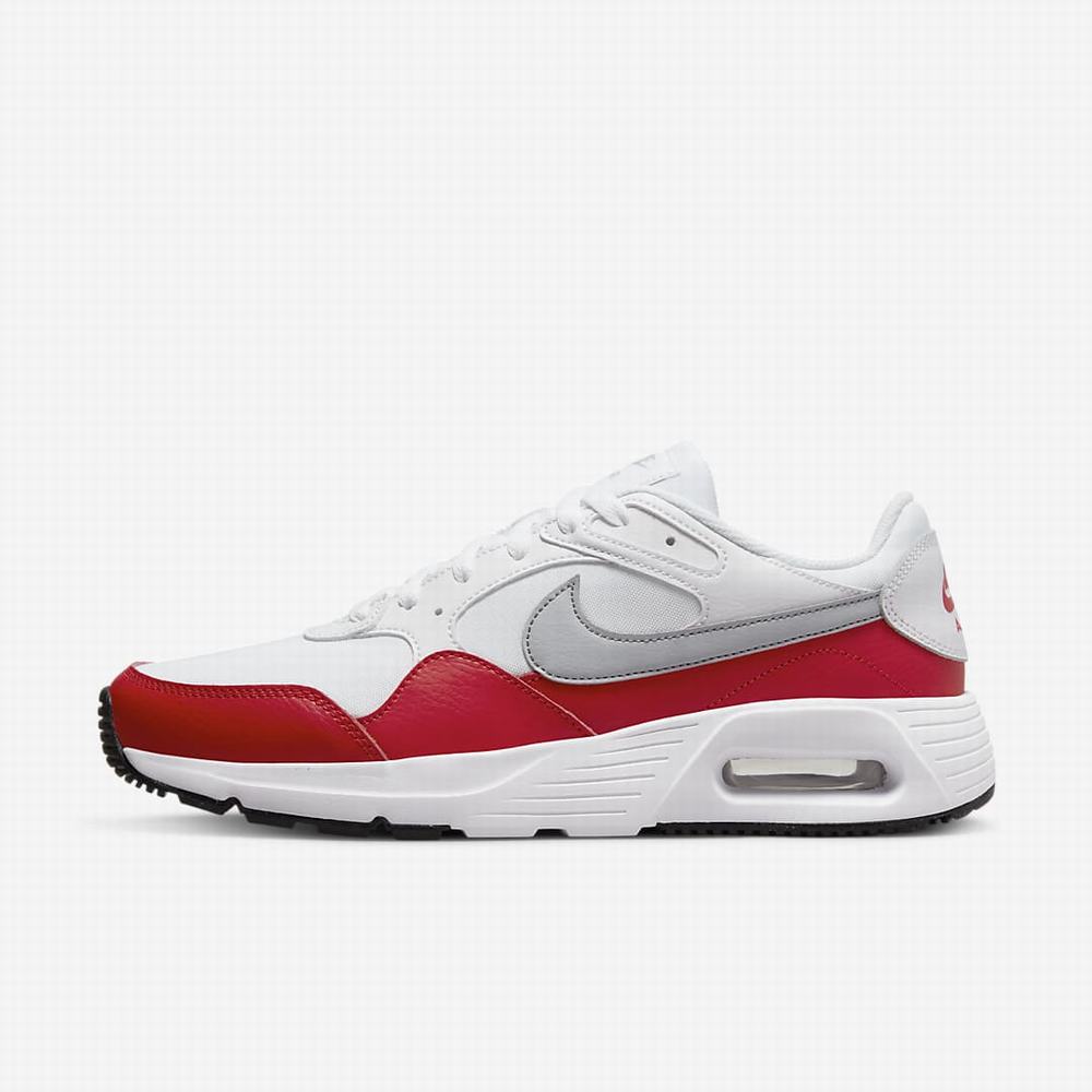 Tenisky Nike Air Max SC Panske Biele Červené Čierne Siva | SK602418