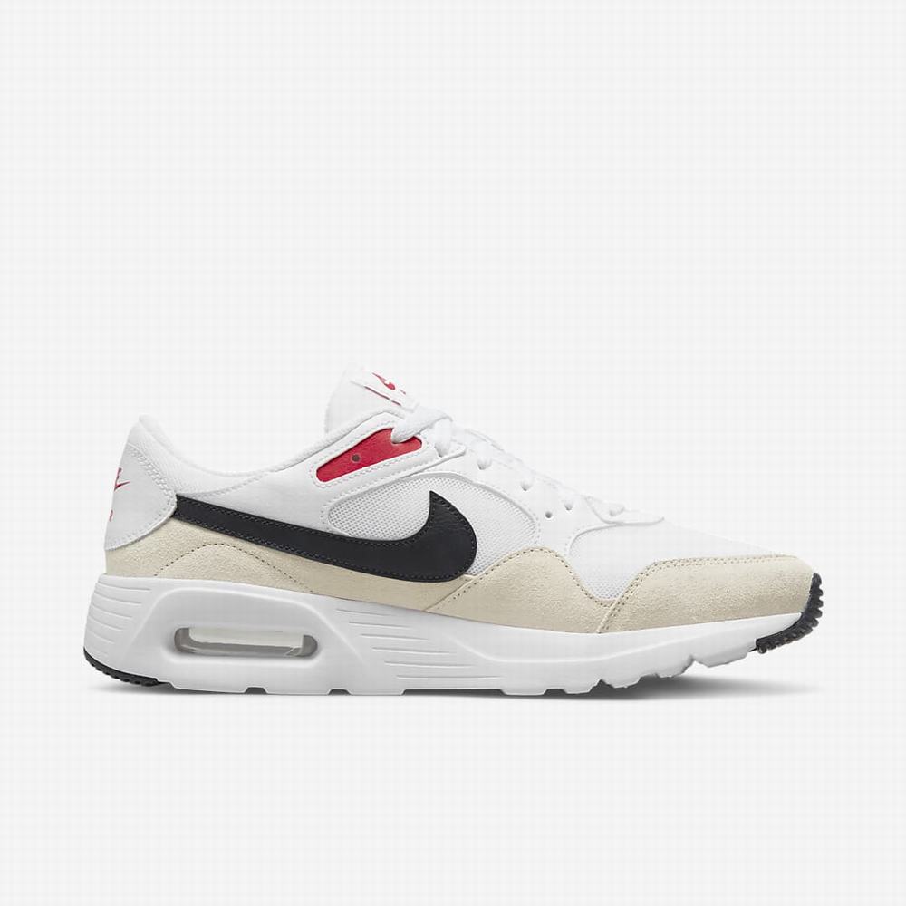 Tenisky Nike Air Max SC Panske Biele Červené Čierne | SK698751