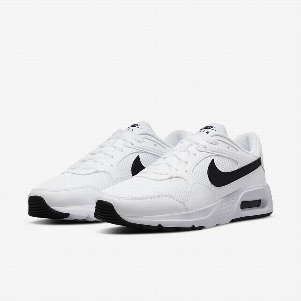 Tenisky Nike Air Max SC Panske Biele Čierne | SK150834