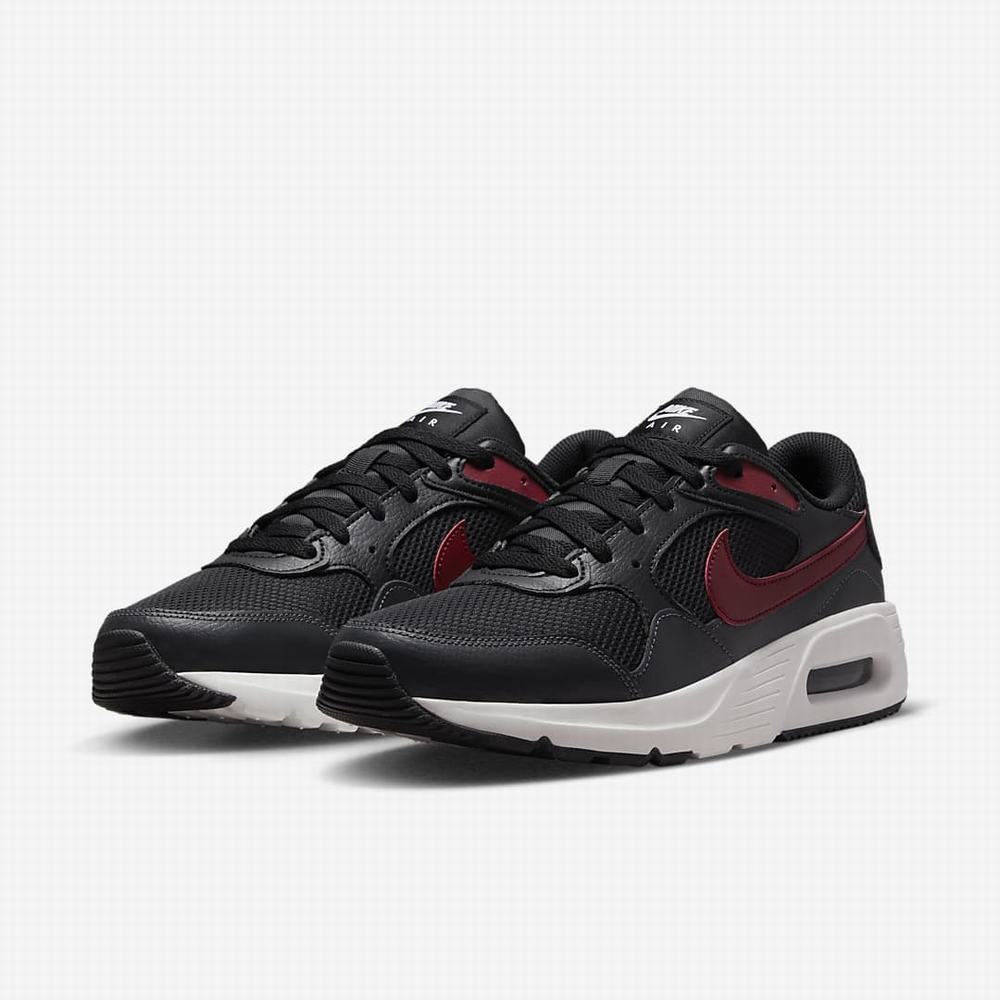 Tenisky Nike Air Max SC Panske Čierne Tmavo Siva Biele Červené | SK215096