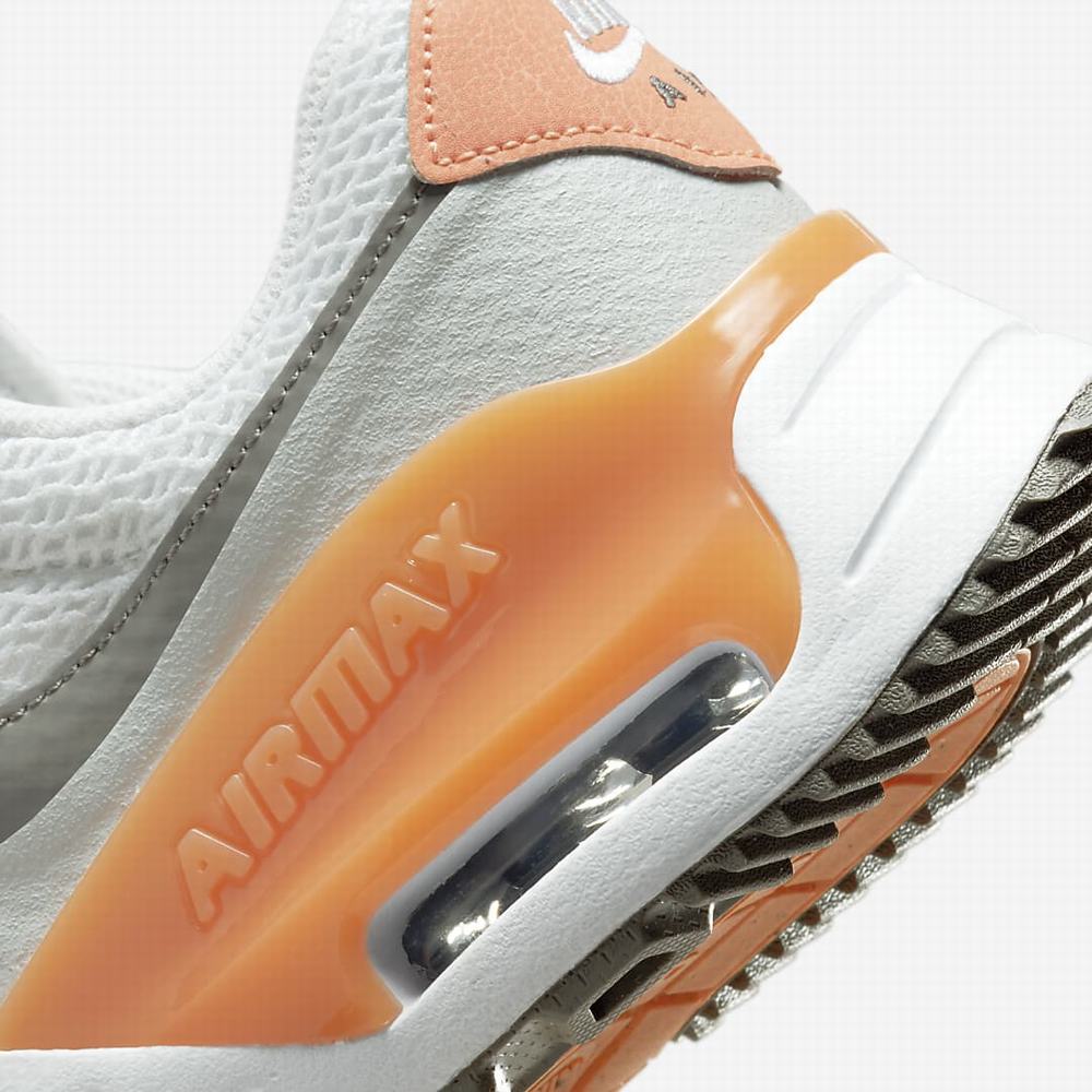 Tenisky Nike Air Max SYSTM Damske Biele Platina Oranžové | SK936051