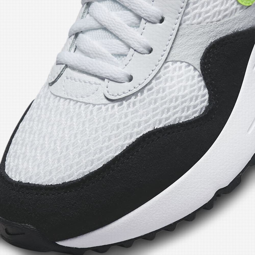 Tenisky Nike Air Max SYSTM Detske Biele Platina Čierne | SK304762