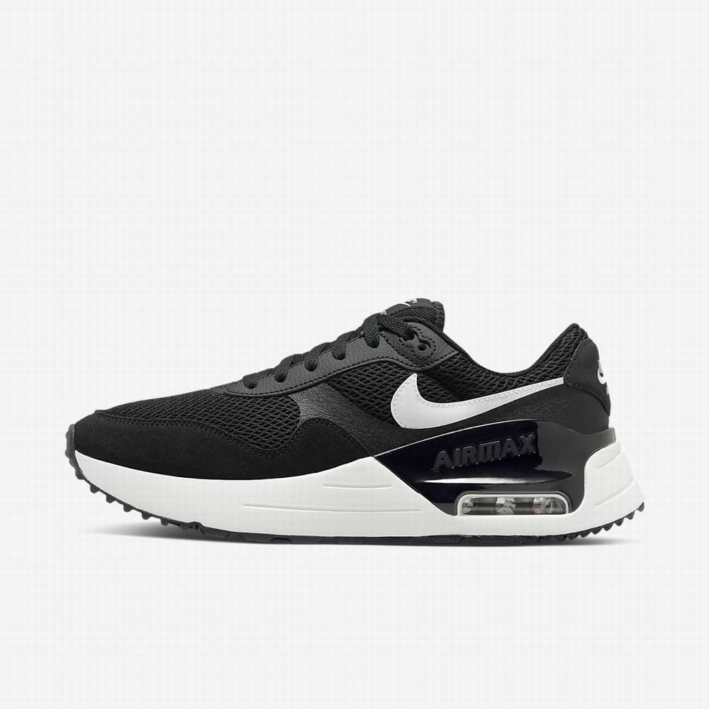 Tenisky Nike Air Max SYSTM Panske Čierne Siva Biele | SK916384