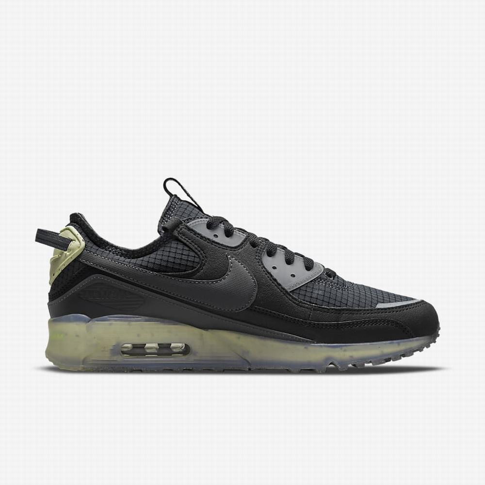 Tenisky Nike Air Max Terrascape 90 Panske Čierne Svetlo Zelene Tmavo Siva | SK583029