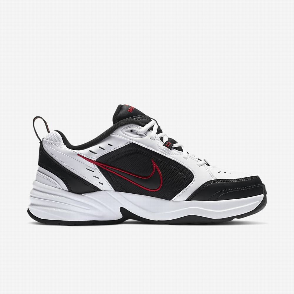 Tenisky Nike Air Monarch IV Panske Biele Čierne | SK384261