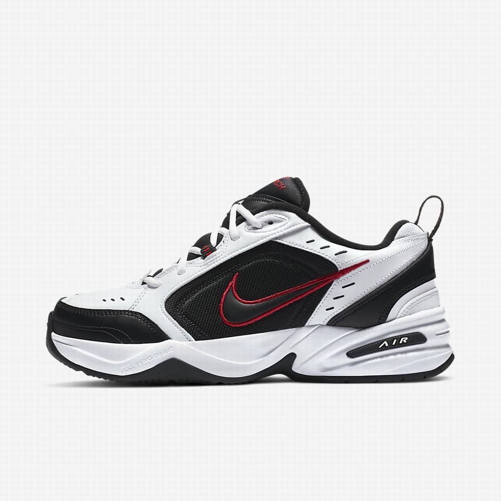 Tenisky Nike Air Monarch IV Panske Biele Čierne | SK384261