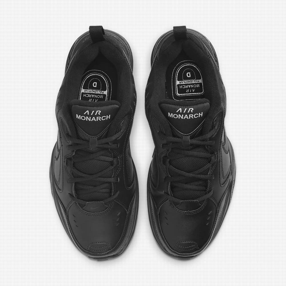 Tenisky Nike Air Monarch IV Panske Čierne | SK129640