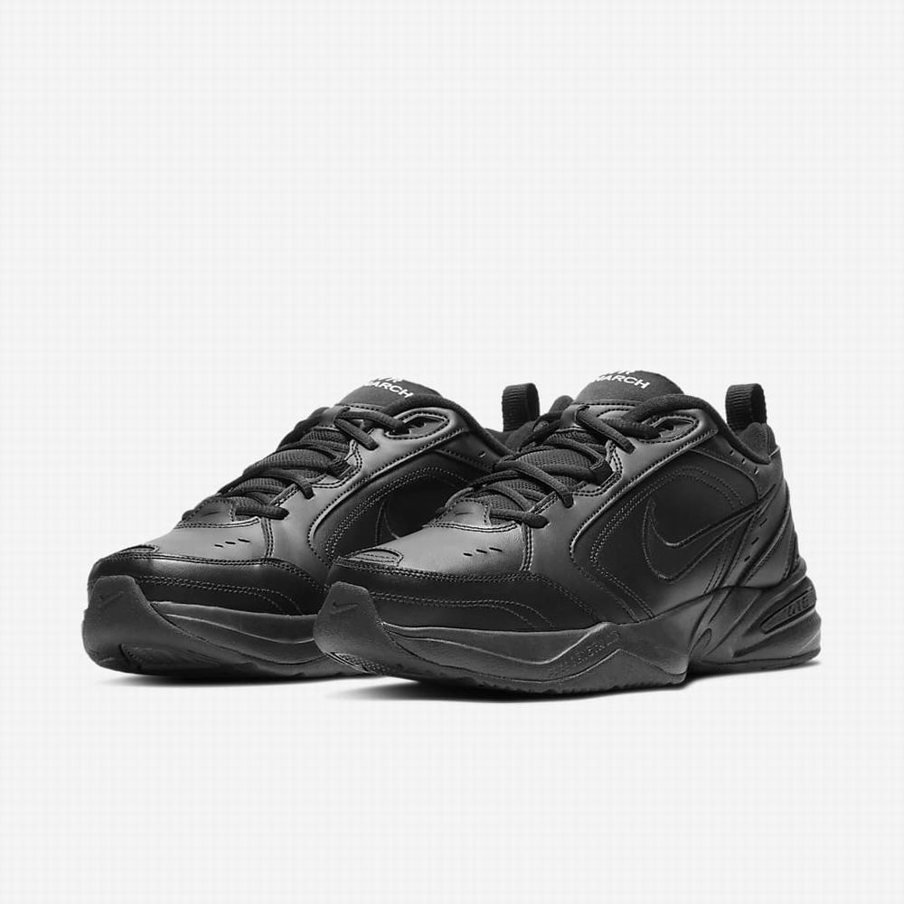 Tenisky Nike Air Monarch IV Panske Čierne | SK129640