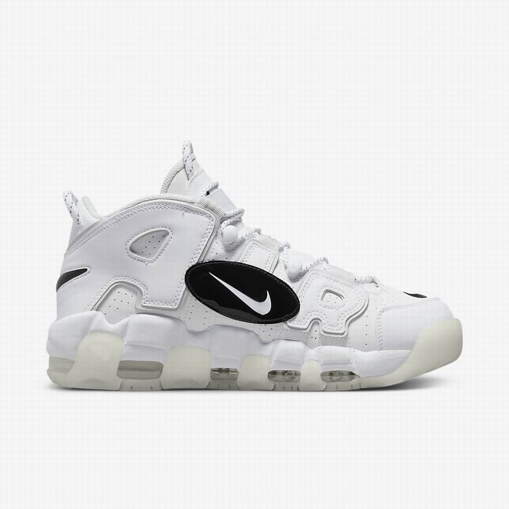 Tenisky Nike Air More Uptempo '96 Panske Biele Siva Čierne | SK514873