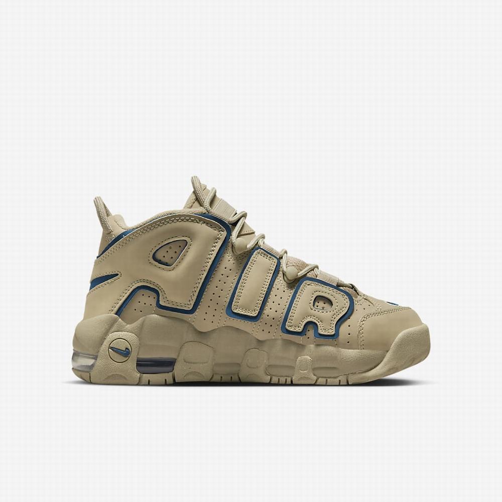 Tenisky Nike Air More Uptempo Detske Siva Svetlo Zelene Siva Svetlo Zelene Modre | SK085124