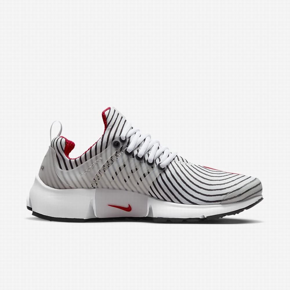 Tenisky Nike Air Presto Panske Biele Červené Siva Čierne | SK513478