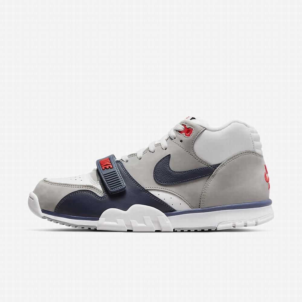 Tenisky Nike Air Trainer 1 Panske Biele Siva Červené Námornícka Modrá | SK524960