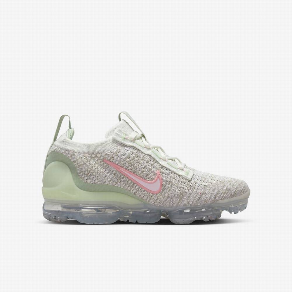 Tenisky Nike Air VaporMax 2021 FK Detske Béžové Oranžové Ruzove | SK231467