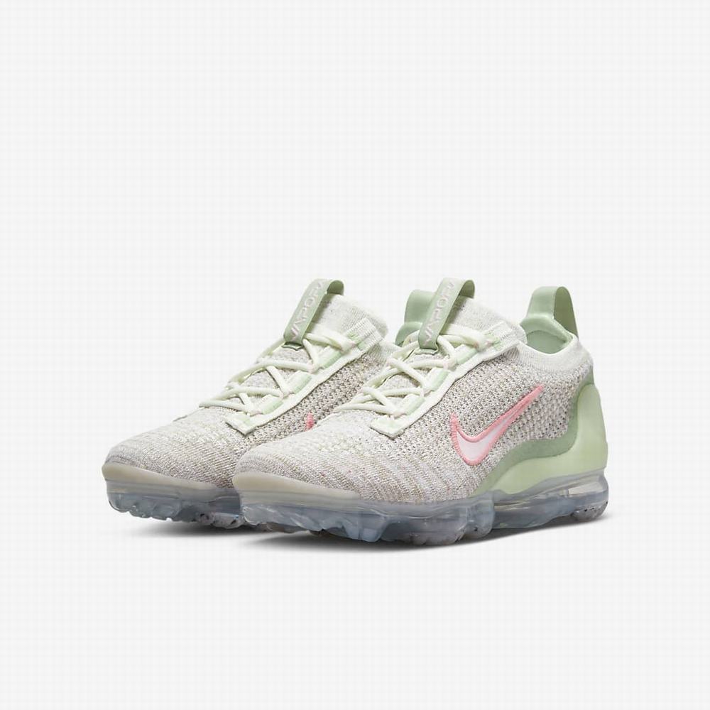 Tenisky Nike Air VaporMax 2021 FK Detske Béžové Oranžové Ruzove | SK231467