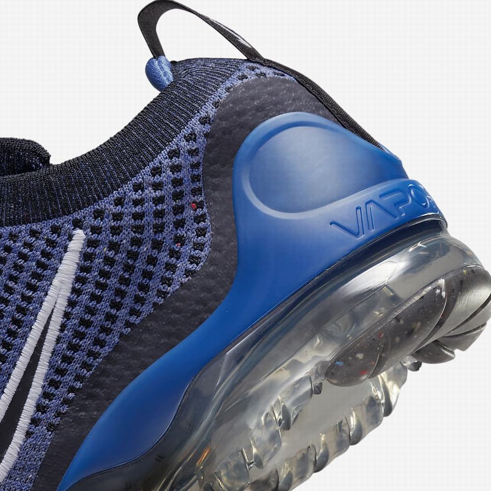 Tenisky Nike Air VaporMax 2021 FK Detske Kráľovská Modrá Biele Tmavo Siva Čierne | SK328610