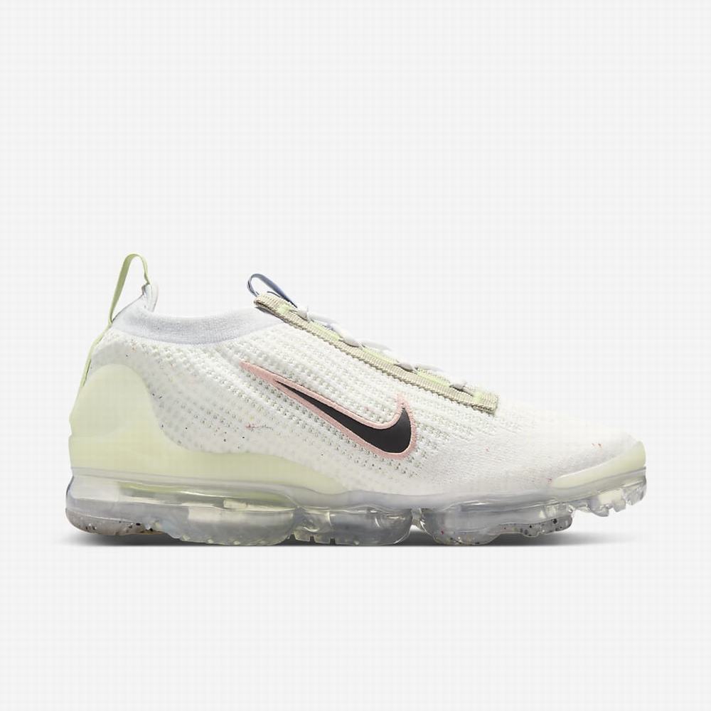 Tenisky Nike Air VaporMax 2021 FK Panske Biele Čierne | SK692704