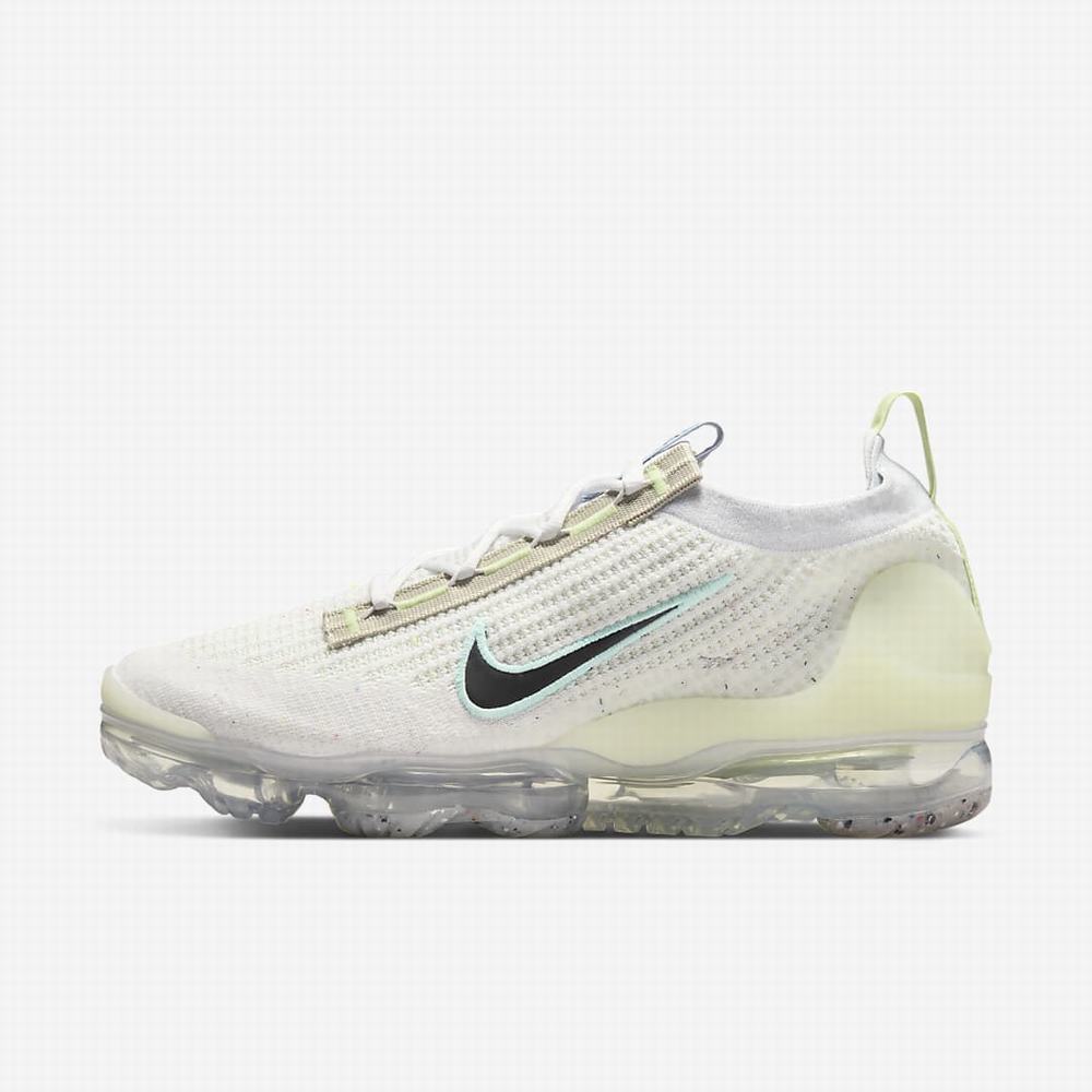 Tenisky Nike Air VaporMax 2021 FK Panske Biele Čierne | SK692704