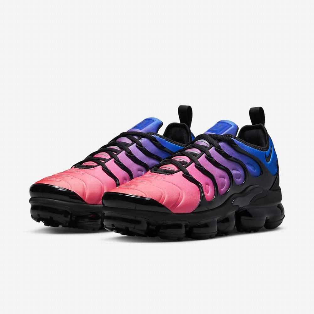 Tenisky Nike Air VaporMax Plus Damske Modre Ruzove Svetlo Červené Čierne | SK305896