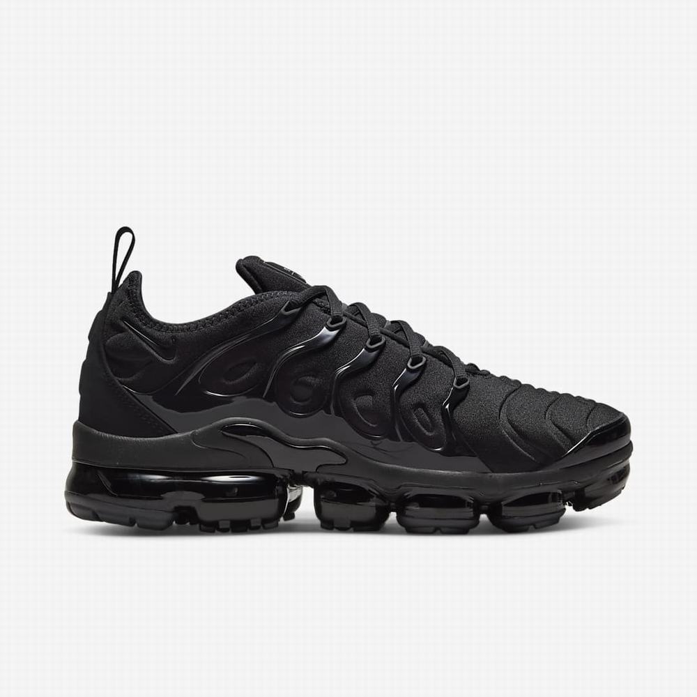 Tenisky Nike Air VaporMax Plus Panske Čierne Tmavo Siva | SK516378