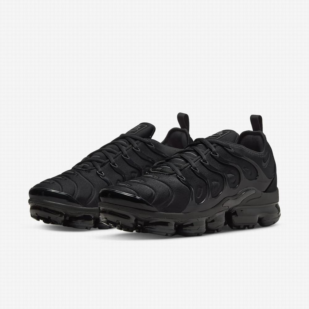 Tenisky Nike Air VaporMax Plus Panske Čierne Tmavo Siva | SK516378